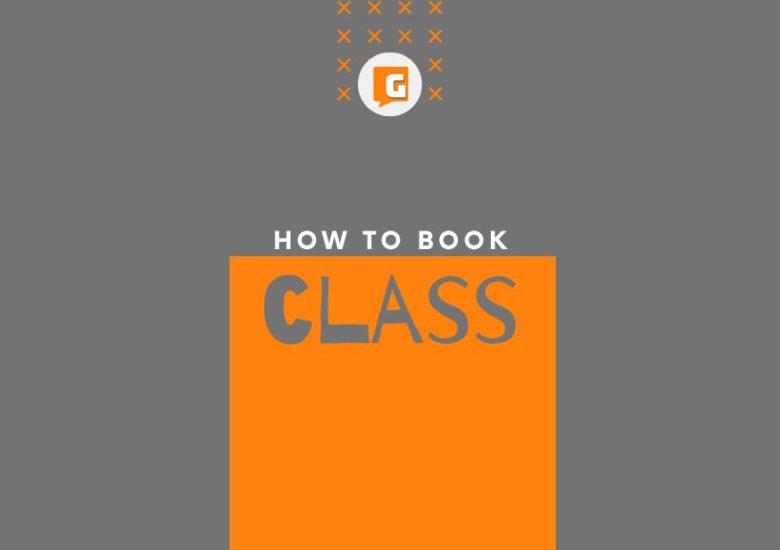 How to book a class in our GDE app?