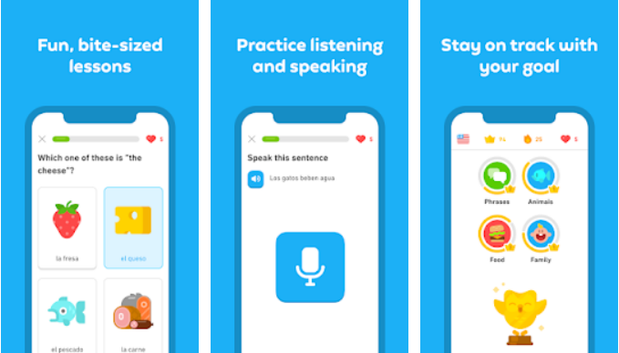 duolingo- learning app