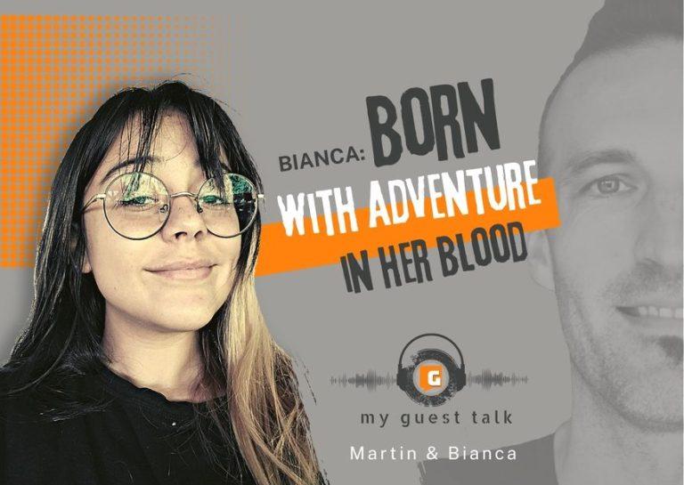 Bianca: born with adventure in her blood.